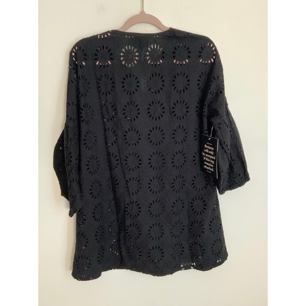 Tuckernuck Black Eyelet Swim Coverup - Picture 8 of 10